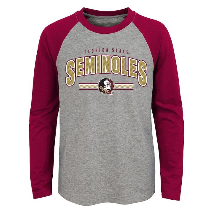Boys 4-18 Florida State Seminoles Audible Tee, Size: 8-10, Grey