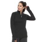 Women's Adidas Outdoor Terrex Tracerocker Half-zip Pullover, Size: Xs, Black