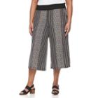 Plus Size French Laundry Crochet Wide Leg Culottes, Women's, Size: 1xl, Oxford