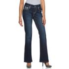 Women's Apt. 9&reg; Embellished Bootcut Jeans, Size: 0 Short, Black