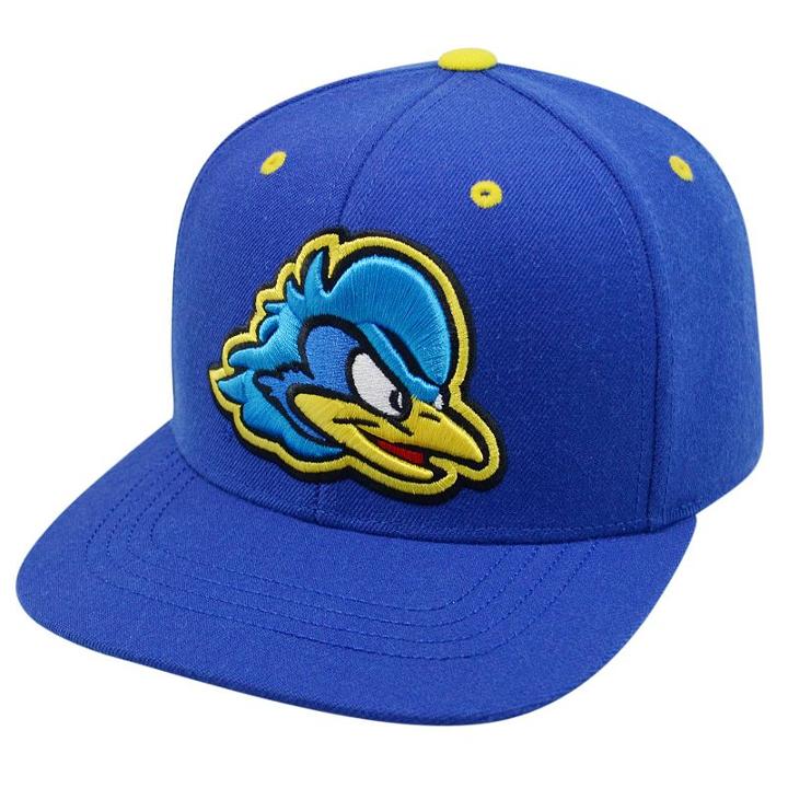 Adult Top Of The World Delaware Blue Hens Flat-bill Cap, Med Blue