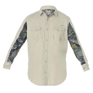 Big & Tall Realtree Earthletics Slim-fit Camo Ripstop Button-down Shirt, Men's, Size: 4xl, Silver