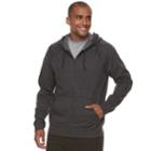 Men's Tek Gear&reg; Ultra Soft Fleece Basic Full-zip Hoodie, Size: Xxl, Oxford
