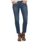 Petite Sonoma Goods For Life&trade; Slim Fit Straight-leg Jeans, Women's, Size: 4p-short, Med Blue