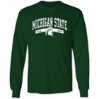 Men's Michigan State Spartans Banner Tee, Size: Xxl, Dark Green
