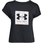 Women's Under Armour Big Logo Graphic Tee, Size: Small, Black