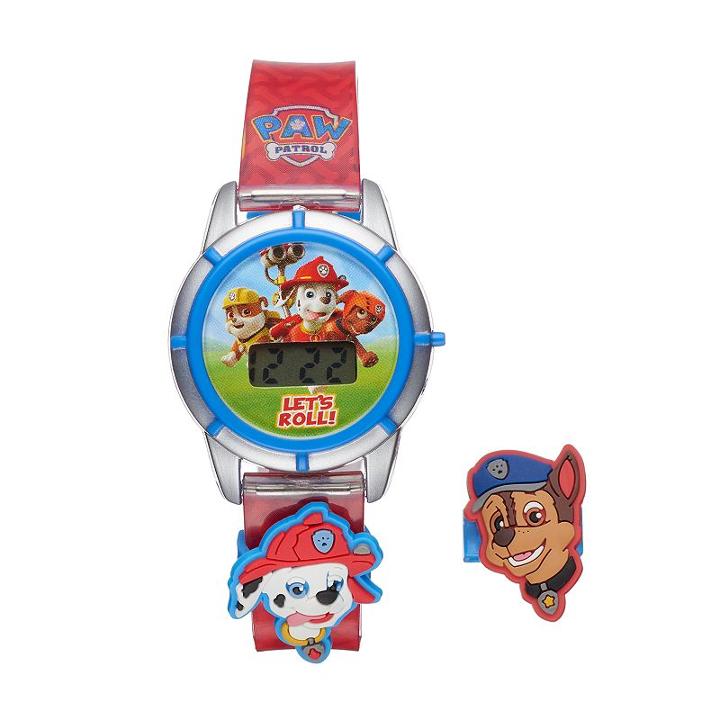 Paw Patrol Kids' Digital Chase & Marshall Charm Watch, Boy's, Size: Small, Multicolor