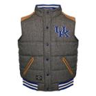 Men's Franchise Club Kentucky Wildcats Legacy Reversible Vest, Size: Small, Grey