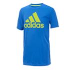 Boys 8-20 Adidas Logo Graphic Tee, Size: Large, Med Blue