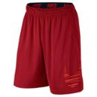 Men's Nike Predator Dri-fit Shorts, Size: Large, Dark Red