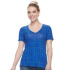Women's Apt. 9&reg; Essential V-neck Tee, Size: Medium, Natural