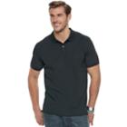 Big & Tall Sonoma Goods For Life&trade; Flexwear Modern-fit Stretch Pique Polo, Men's, Size: Xxl Tall, Black