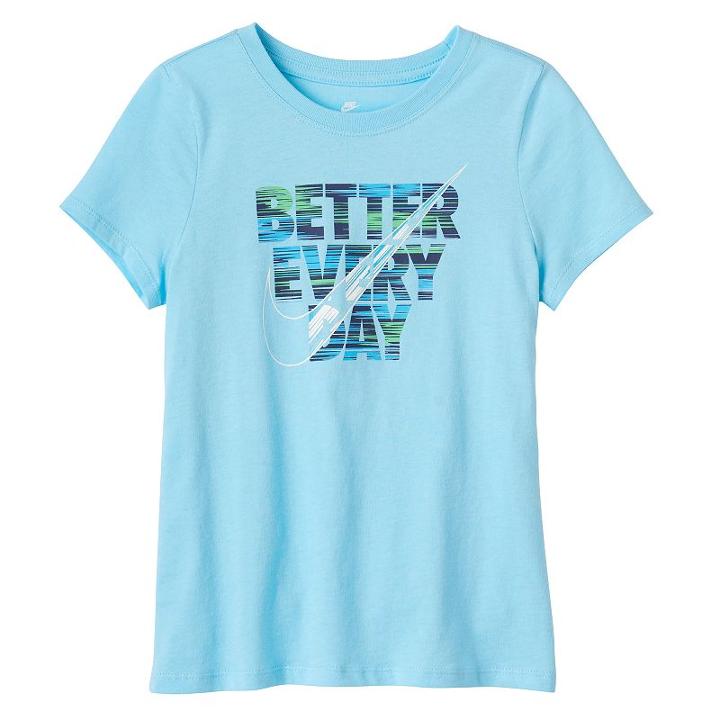 Girls 7-16 Nike Dri-fit Better Every Day Tee, Girl's, Size: Medium, Blue Other