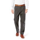 Men's Dockers&reg; Relaxed-fit Signature Stretch Khaki Pants - Pleated D4, Size: 30x30, Dark Grey