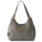 Concept Braefield 4-poster Shoulder Bag, Women's, Dark Grey