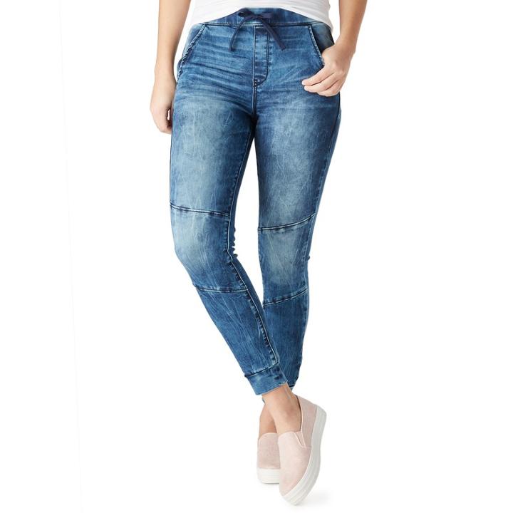 Juniors' Denizen From Levi's&reg; Low Rise Jogger Jeans, Teens, Size: Small, Blue