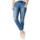 Juniors' Denizen From Levi's&reg; Low Rise Jogger Jeans, Teens, Size: Small, Blue