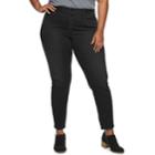 Plus Size Sonoma Goods For Life&trade; High Rise Skinny Jeans, Women's, Size: 16w Short, Black