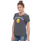 Juniors' Need More Sleep Emoji Tee, Teens, Size: Small, Grey (charcoal)