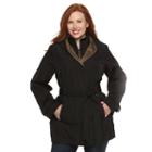 Plus Size Braetan Hooded Rain Jacket, Women's, Size: 2xl, Black