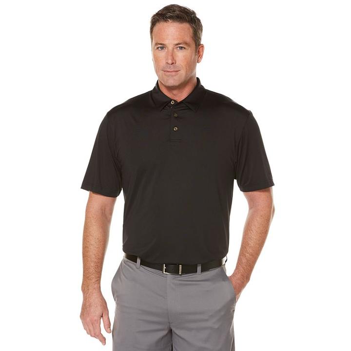 Men's Grand Slam Regular-fit Performance Golf Polo, Size: Large, Oxford