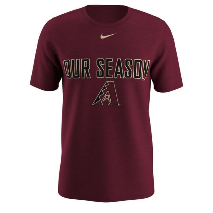 Men's Nike Arizona Diamondbacks Local Hunt Tee, Size: Xxl, Dark Red