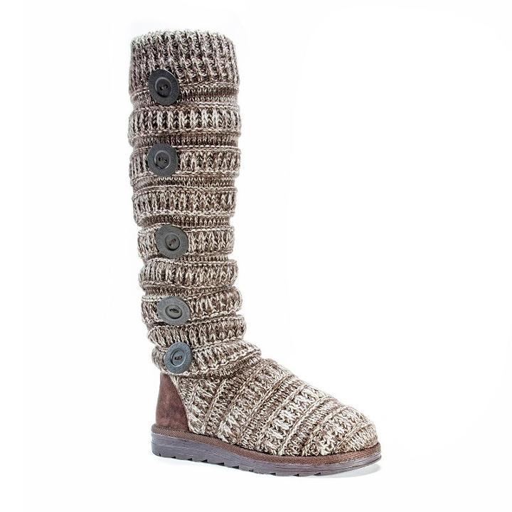 Muk Luks Miranda Tall Boots - Women, Girl's, Size: 8, Brown