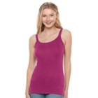 Juniors' So&reg; Lace Trim Camisole, Teens, Size: Small, Pink