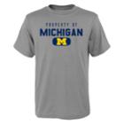 Boys 4-18 Michigan Wolverines Property Of Tee, Size: 16-18, Grey
