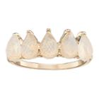 Lc Lauren Conrad Teardrop Ring, Women's, Size: 7.50, Gold