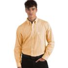 Men's Antigua Tennessee Volunteers Box Plaid Pattern Button-down Shirt, Size: Xxl, Orange