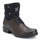 Xray Pike Men's Faux Shearling Boots, Size: 10.5, Black