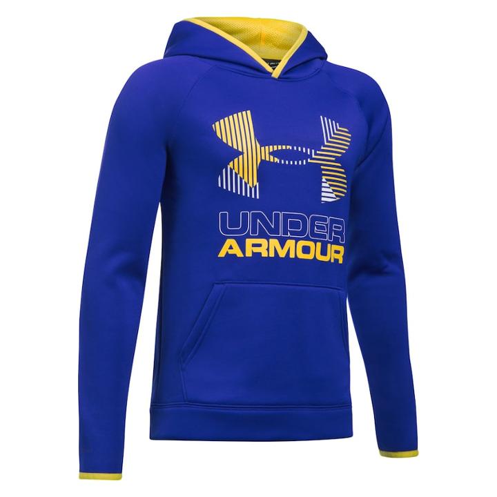 Boys 8-20 Under Armour Fleece Pull-over Hoodie, Size: Small, Blue