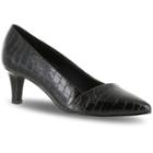 Easy Street Darling Women's High Heels, Size: 11 Wide, Grey (charcoal)
