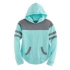 Plus Size Girls 7-16 So&reg; Varsity Fleece Hoodie, Size: 16 1/2, Brt Green