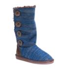 Muk Luks Liza Women's Water-resistant Boots, Girl's, Size: 7, Blue