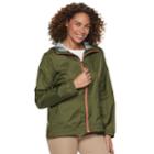 Women's Columbia Rain To Fame Hooded Rain Jacket, Size: Xl, Green
