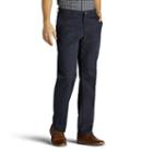 Men's Lee Total Freedom Relaxed-fit Comfort Stretch Pants, Size: 36x34, Blue (navy)
