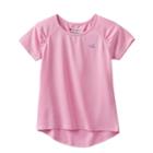 Girls 4-6x Champion Raglan Athletic Tee, Girl's, Size: 6x, Light Pink