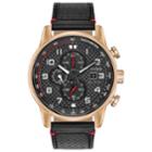 Citizen Eco-drive Men's Primo Leather Chronograph Watch - Ca0683-08e, Size: Large, Black