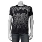 Dc Comics Batman Broken Glass Logo Tee - Men, Size: Xl, Black