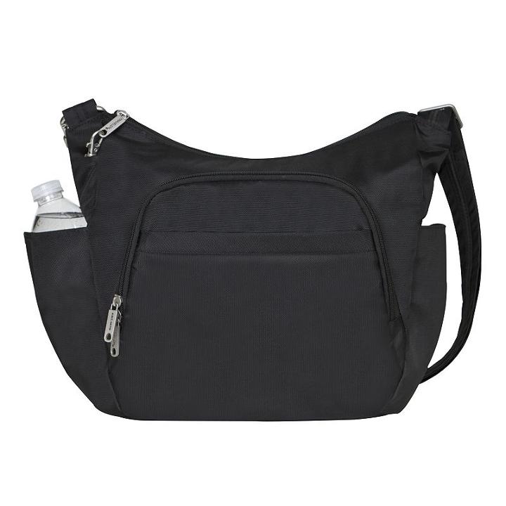 Travelon Anti-theft Rfid-blocking Cross-body Bag, Adult Unisex, Black