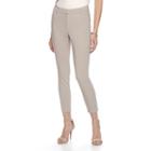 Women's Dana Buchman Ankle Pants, Size: 14, Med Beige