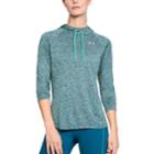 Women's Under Armour Tech Twist Long Sleeve Hoodie, Size: Large, Gold