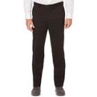 Men's Savane Ultimate Straight-fit Performance Flat-front Chino Pants, Size: 38x29, Grey (charcoal)