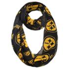 Forever Collectibles Pittsburgh Steelers Logo Infinity Scarf, Women's, Ovrfl Oth