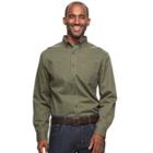 Men's Croft & Barrow&reg; Classic-fit Solid Button-down Shirt, Size: Xl, Green