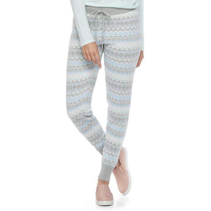Juniors' So&reg; Drawstring Sweater Leggings, Teens, Size: Medium, Natural