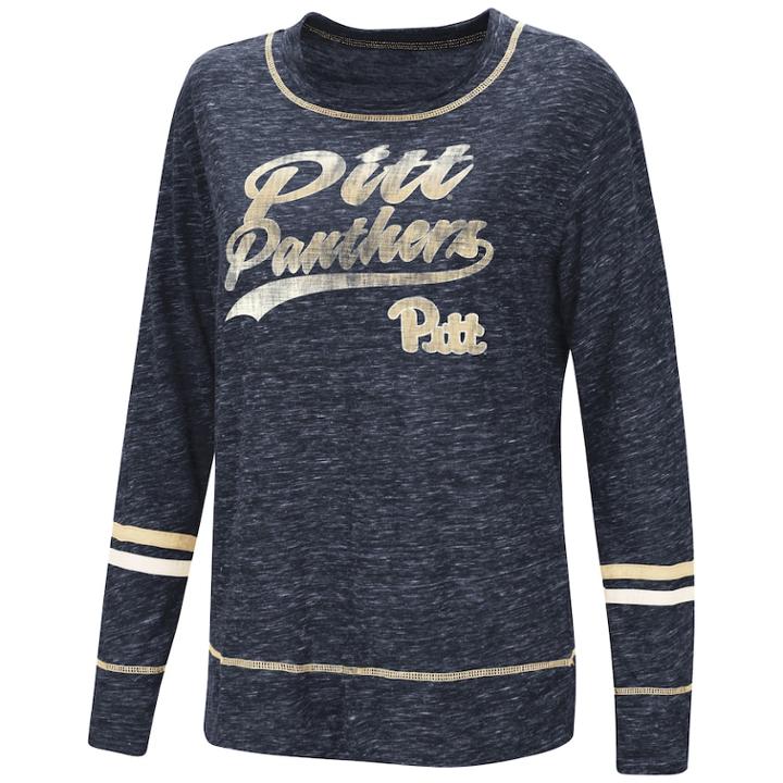 Women's Pitt Panthers Giant Dreams Tee, Size: Xxl, Blue (navy)
