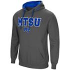 Men's Middle Tennessee Blue Raiders Pullover Fleece Hoodie, Size: Xl, Silver